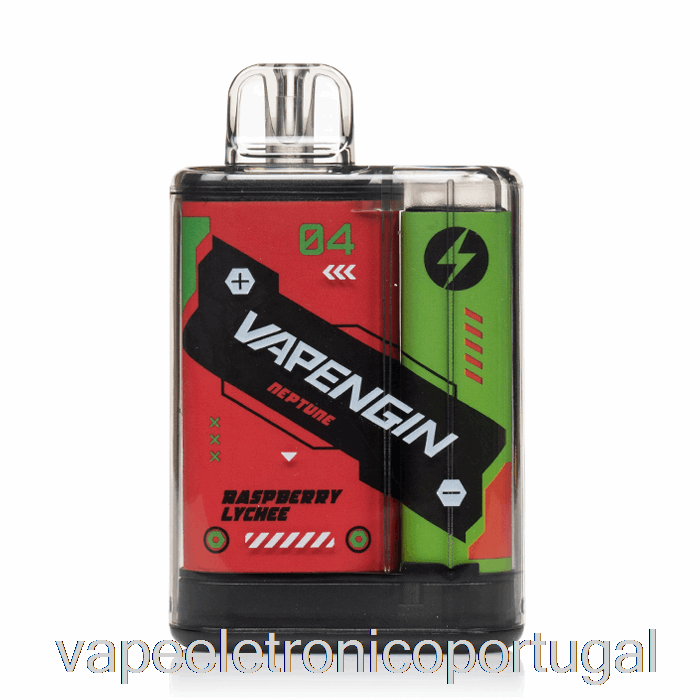 Vape Eletrônico Vapengin Neptune 8000 Descartável Framboesa Lichia